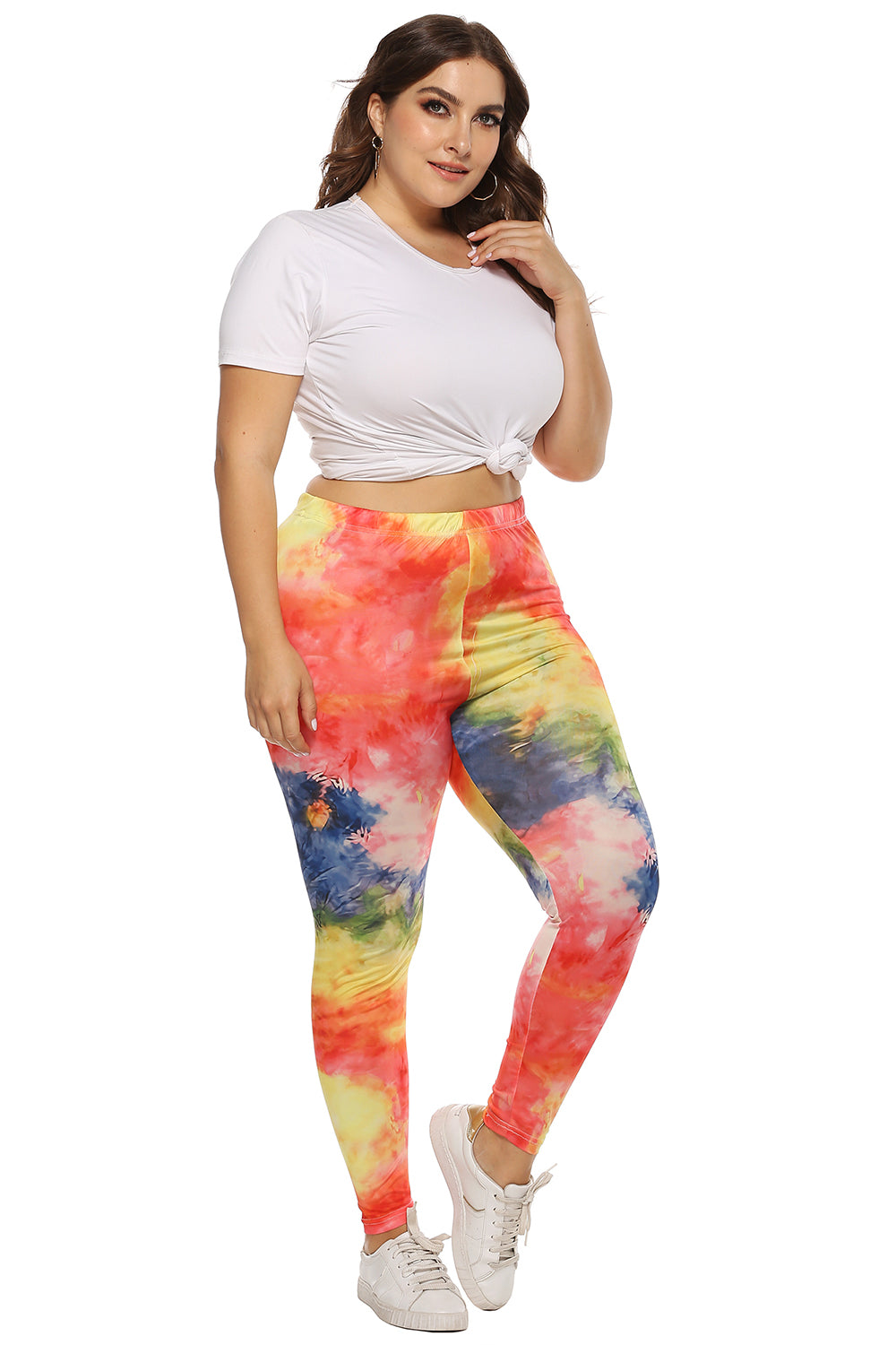 Plus Size Tie Dye Legging Bagz and Tagz