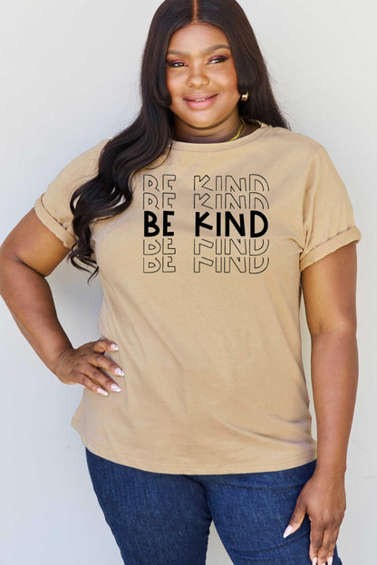 Simply Love Full Size BE KIND Graphic T-Shirt Bagz and Tagz