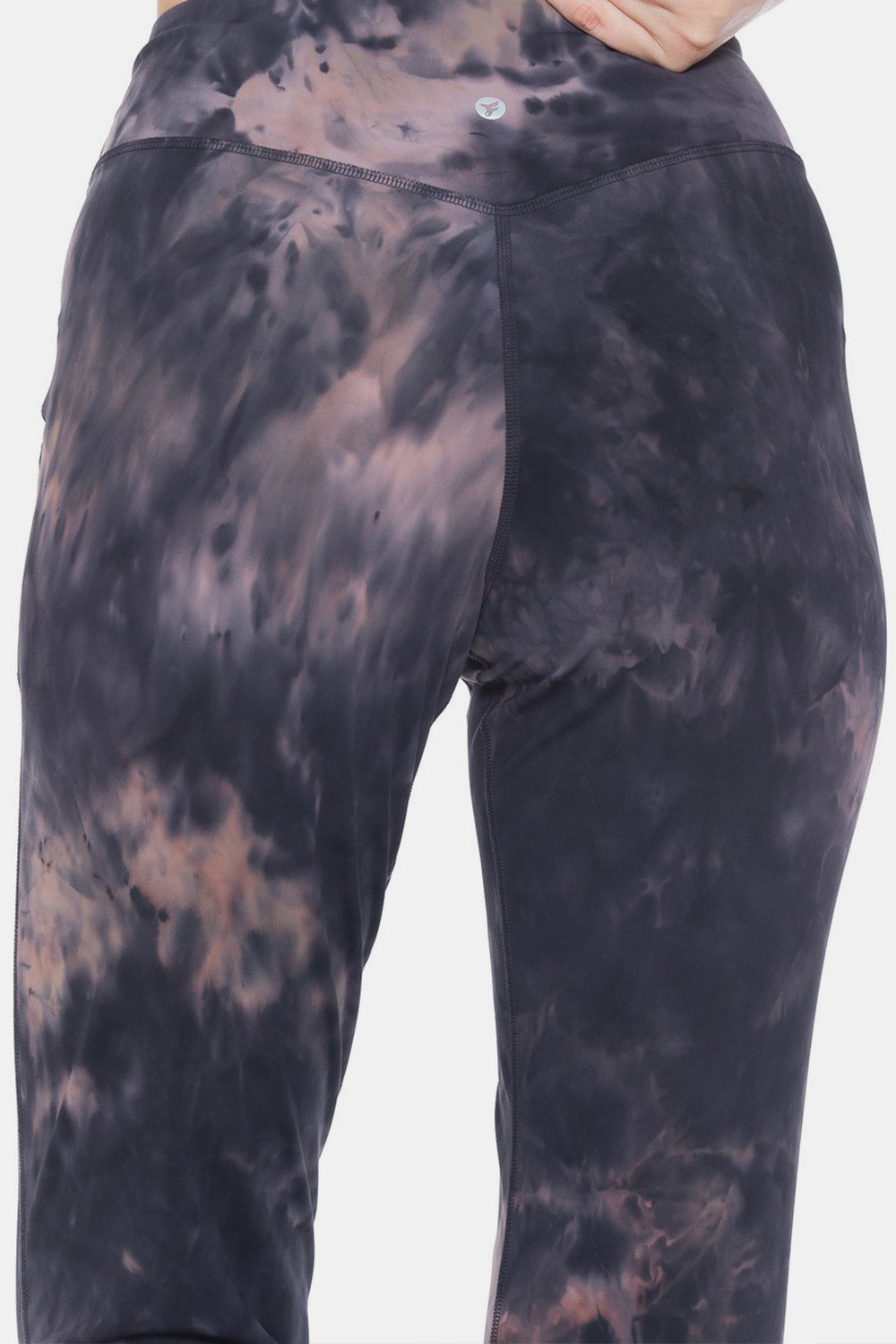 Leggings Depot Tie-Dye High Waist Cropped Leggings Bagz and Tagz